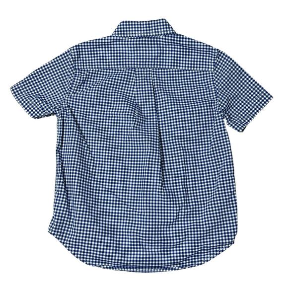 RALPH LAUREN Boys Blue Check Button Down 5 - Picture 4 of 4